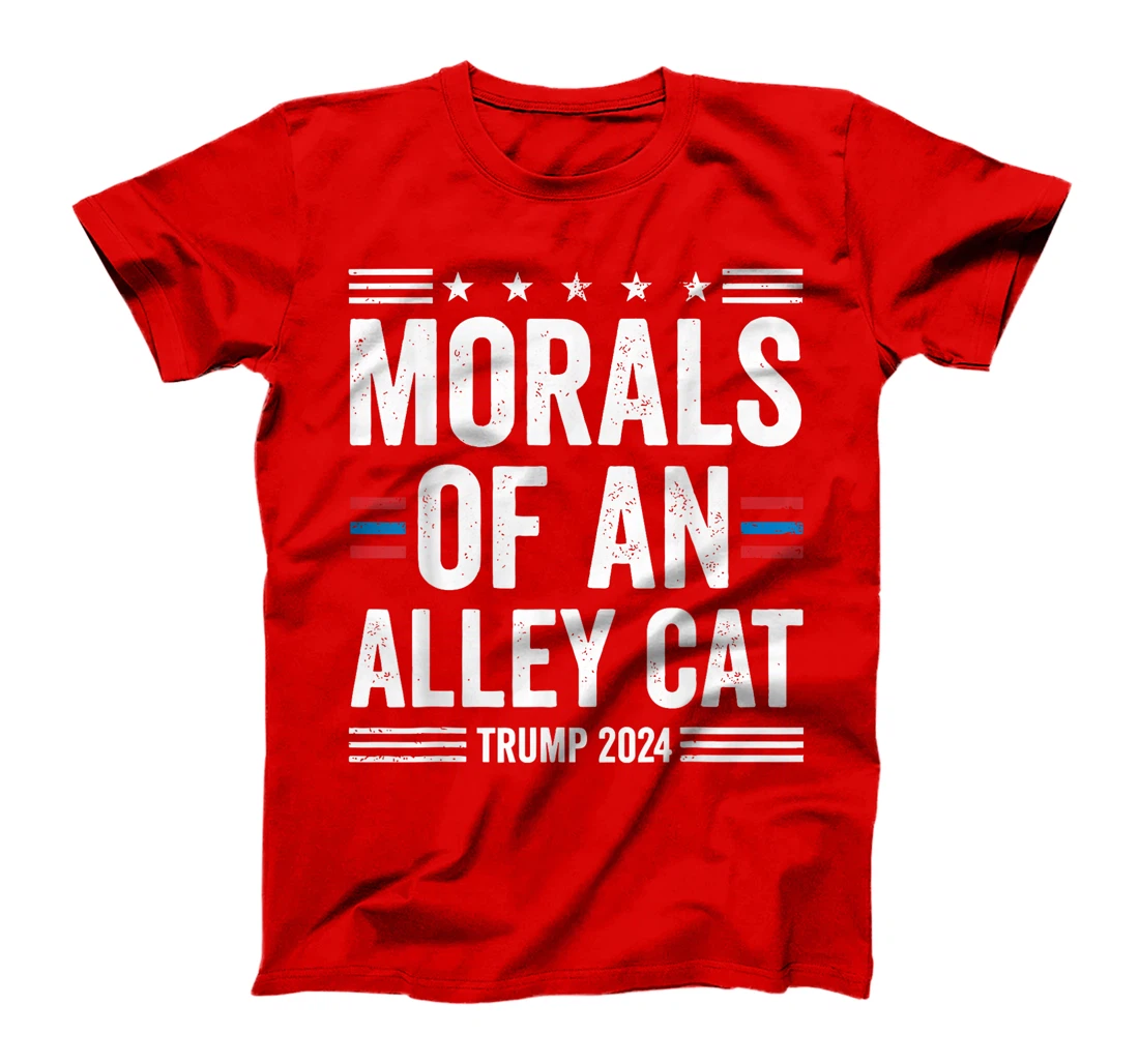 Morals Of An Alley Cat Trump 2024 Trump Biden Debates 2024 T-Shirt