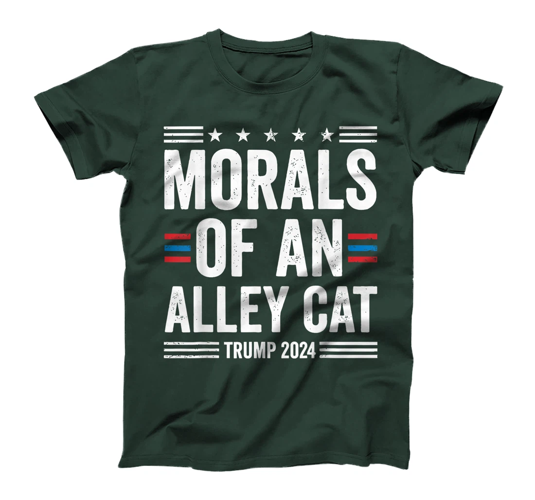 Morals Of An Alley Cat Trump 2024 Trump Biden Debates 2024 T-Shirt