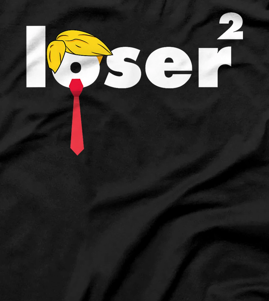 Funny Loser Squared Anti Trump 2024 Presidential Election T-Shirt