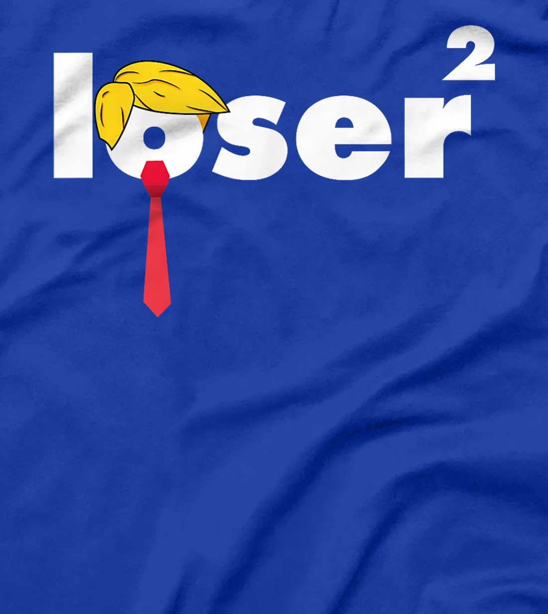 Funny Loser Squared Anti Trump 2024 Presidential Election T-Shirt