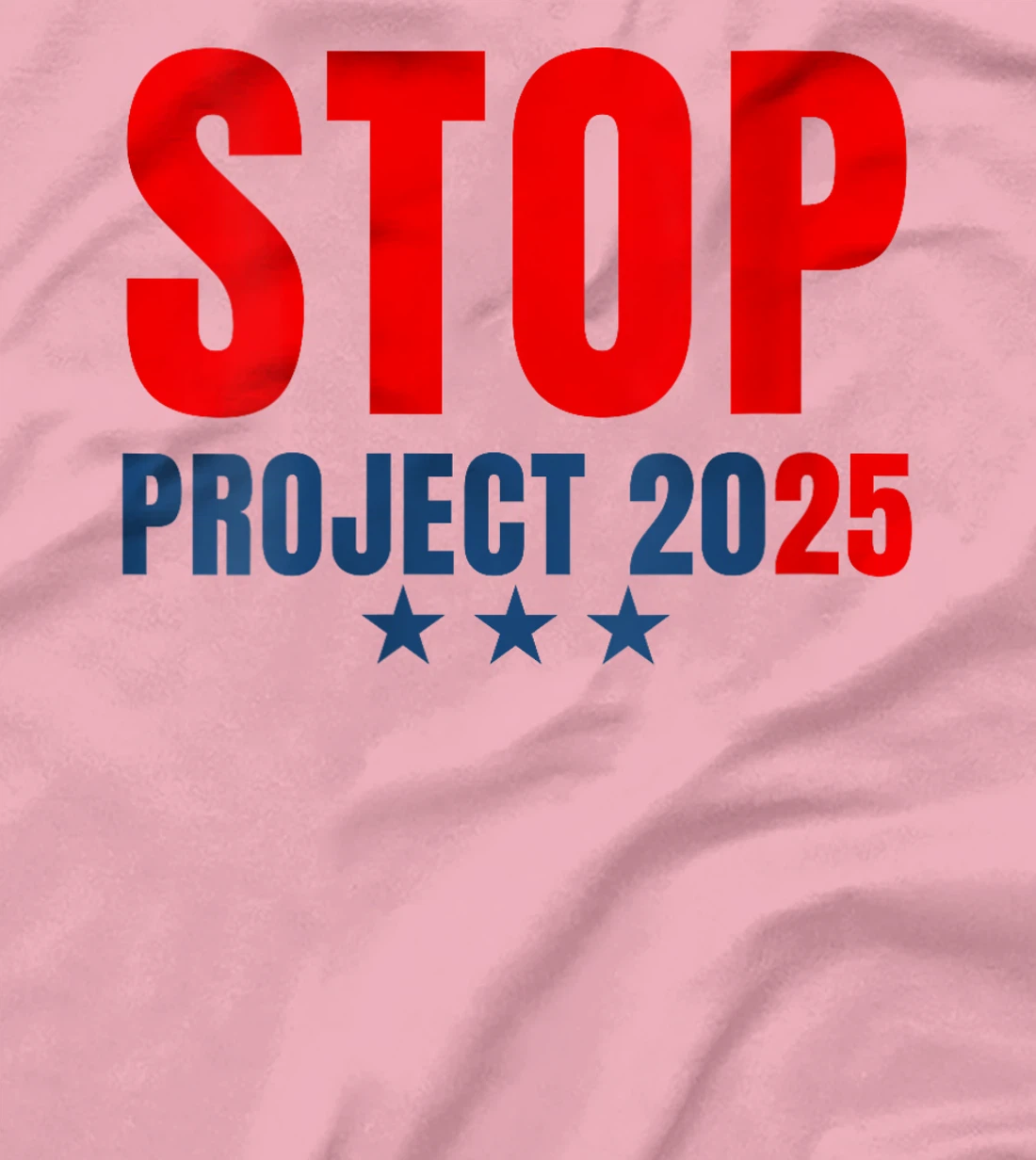 Womens Stop Project 2025 Trump's Project Anti Trump T-Shirt