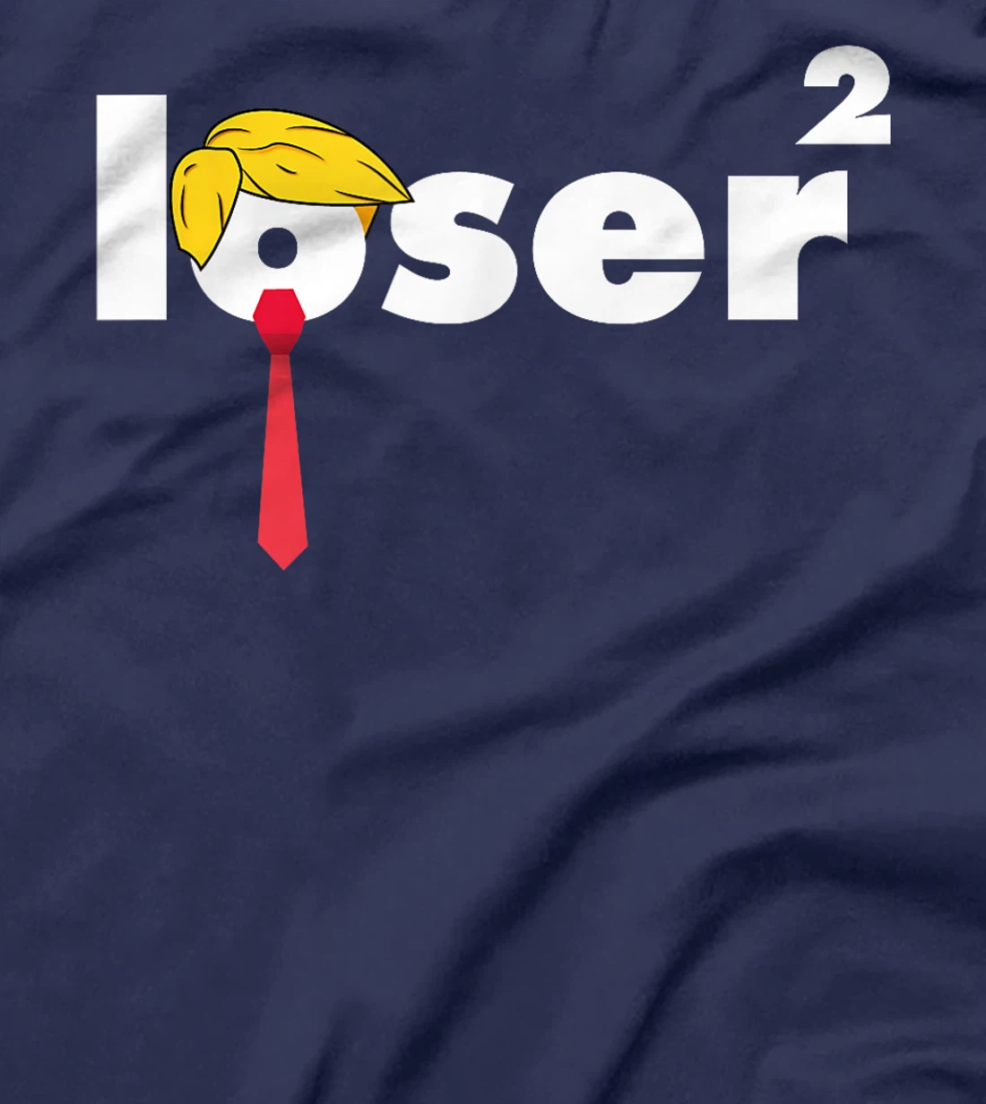 Funny Loser Squared Anti Trump 2024 Presidential Election T-Shirt
