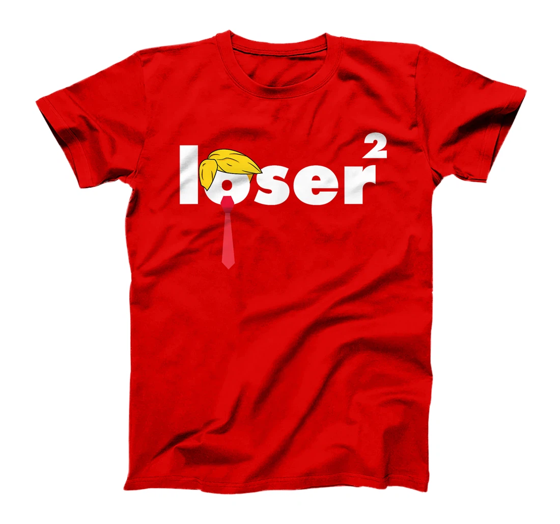 Funny Loser Squared Anti Trump 2024 Presidential Election T-Shirt