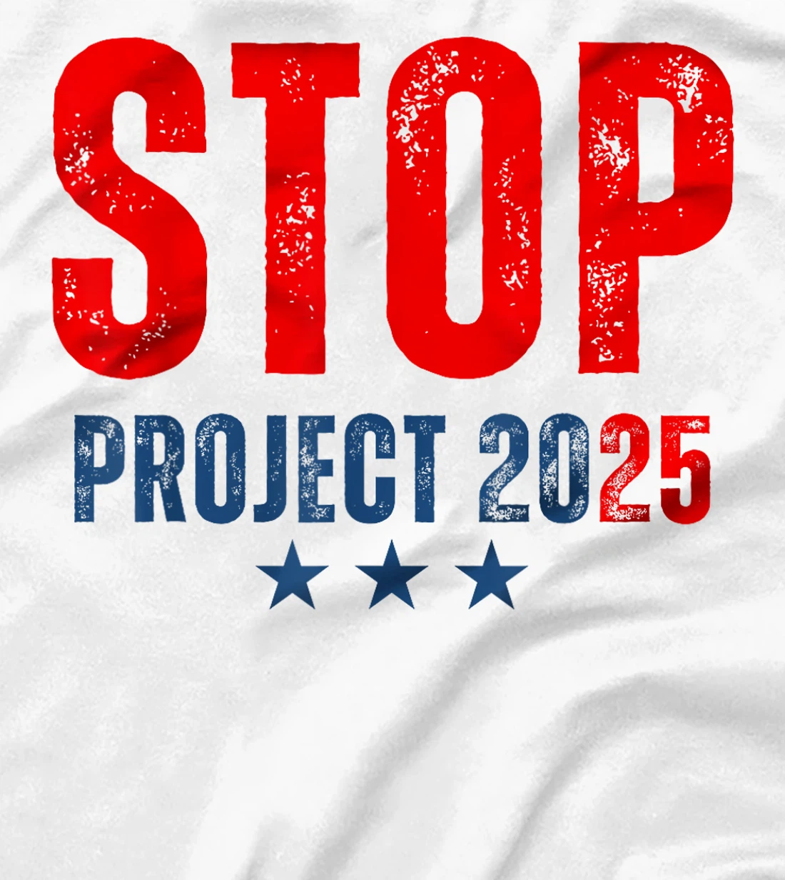 Womens Stop Project 2025 Trump's Project Anti Trump T-Shirt