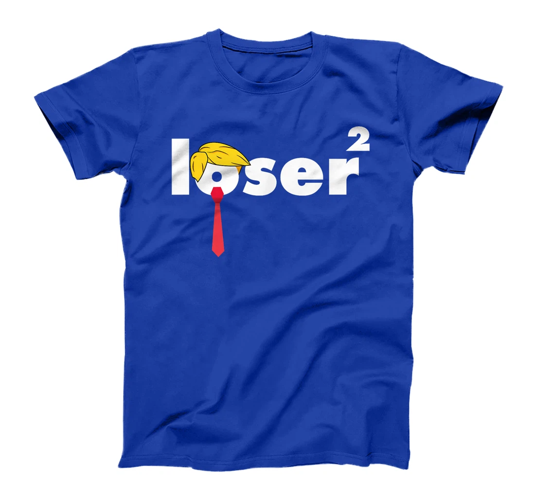 Funny Loser Squared Anti Trump 2024 Presidential Election T-Shirt