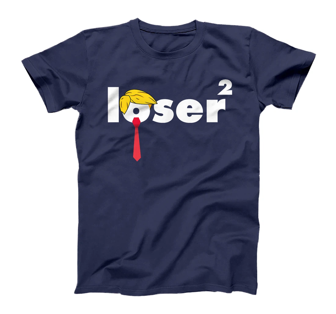Funny Loser Squared Anti Trump 2024 Presidential Election T-Shirt