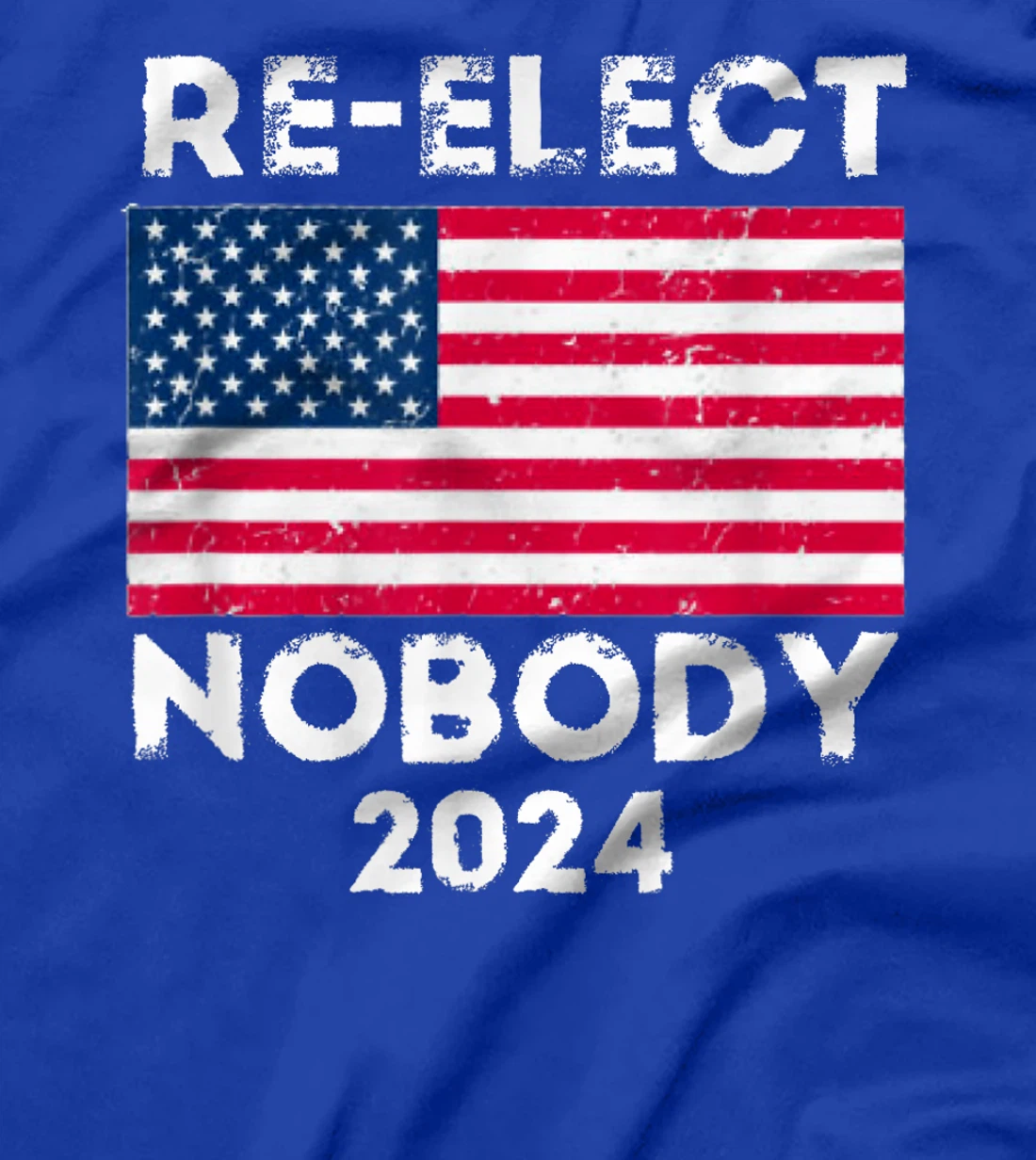 Re-elect Nobody No Trump No Biden Presidential Election 2024 T-Shirt