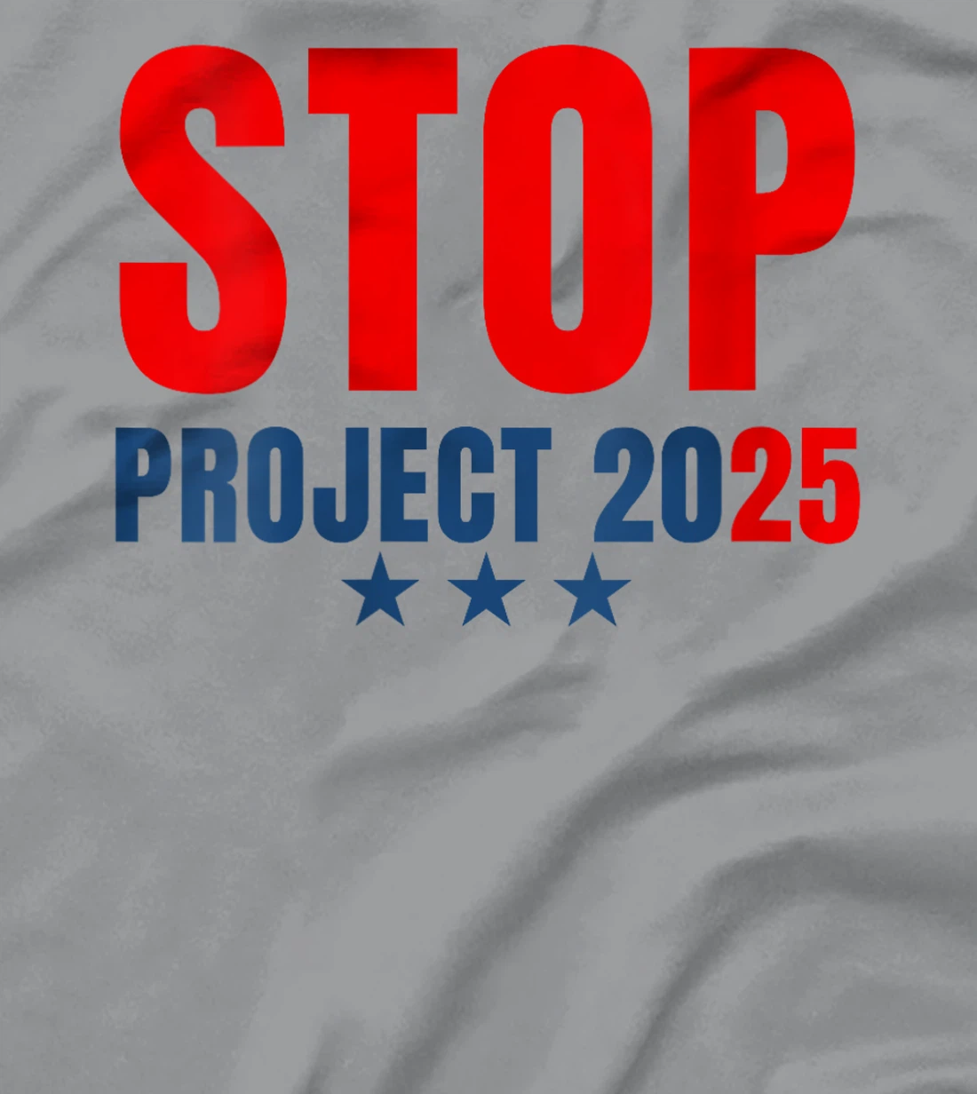 Womens Stop Project 2025 Trump's Project Anti Trump T-Shirt