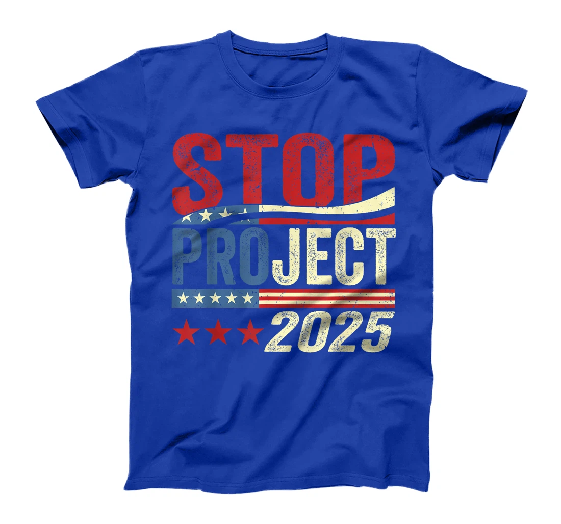 Retro Stop Project 2025 Trump's Project Anti Trump T-Shirt