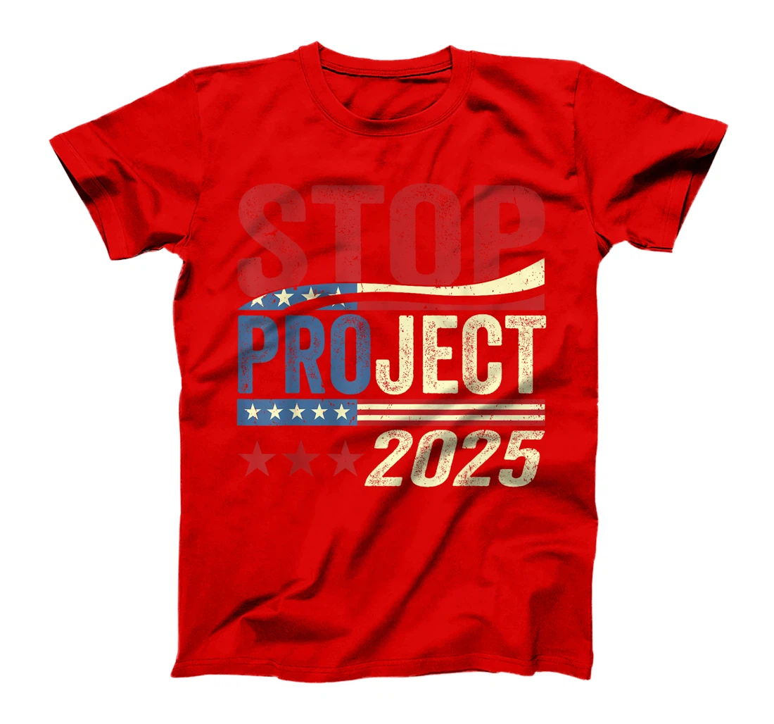 Retro Stop Project 2025 Trump's Project Anti Trump T-Shirt