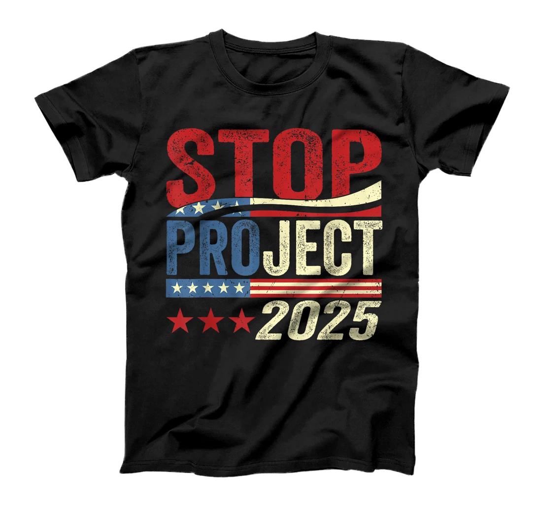 Retro Stop Project 2025 Trump's Project Anti Trump T-Shirt