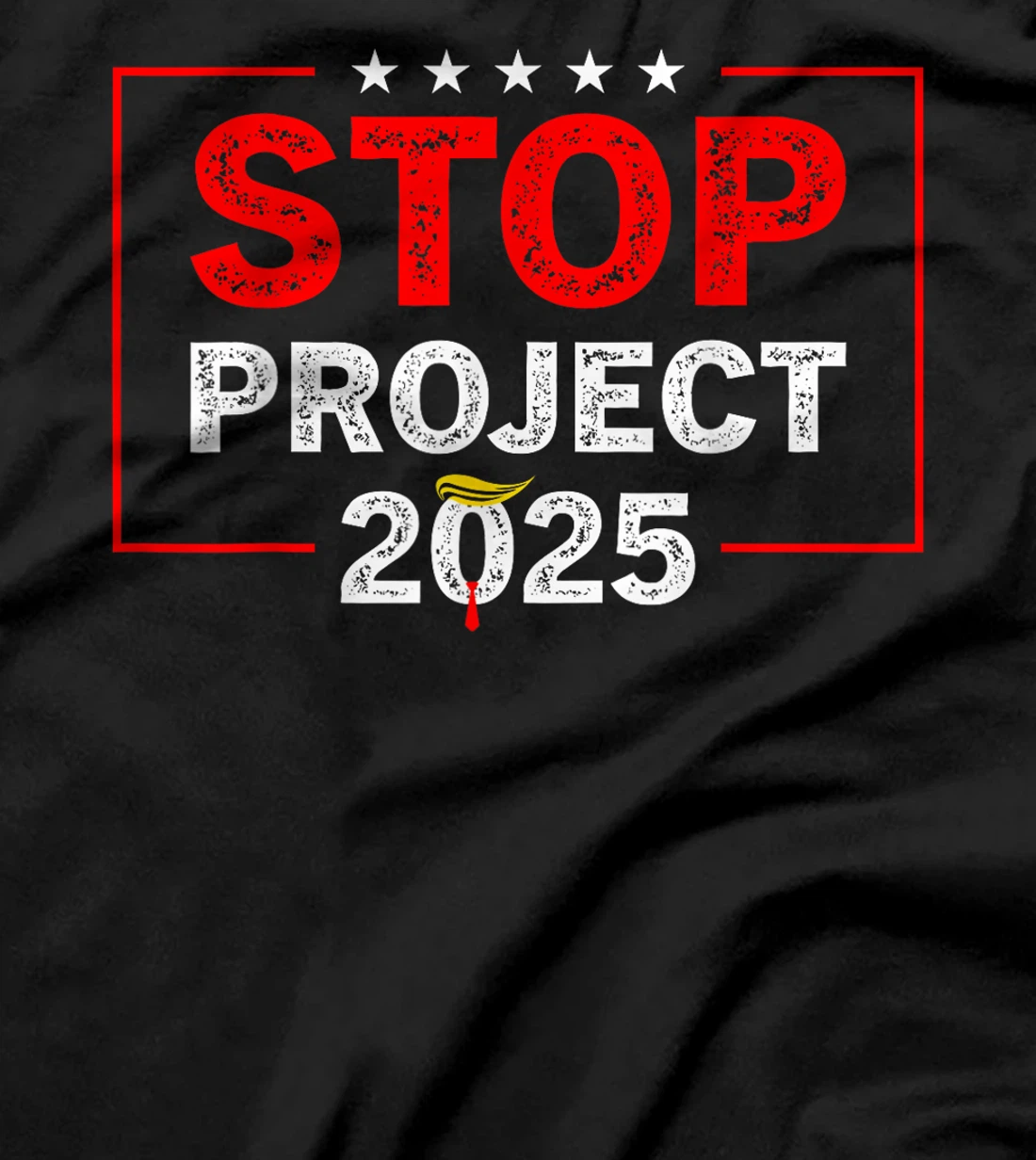 Stop Project 2025 Trump's Project Anti Trump T-Shirt