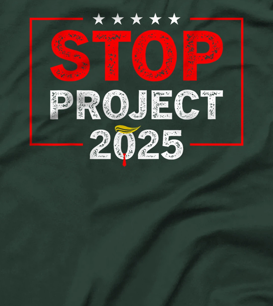 Stop Project 2025 Trump's Project Anti Trump T-Shirt