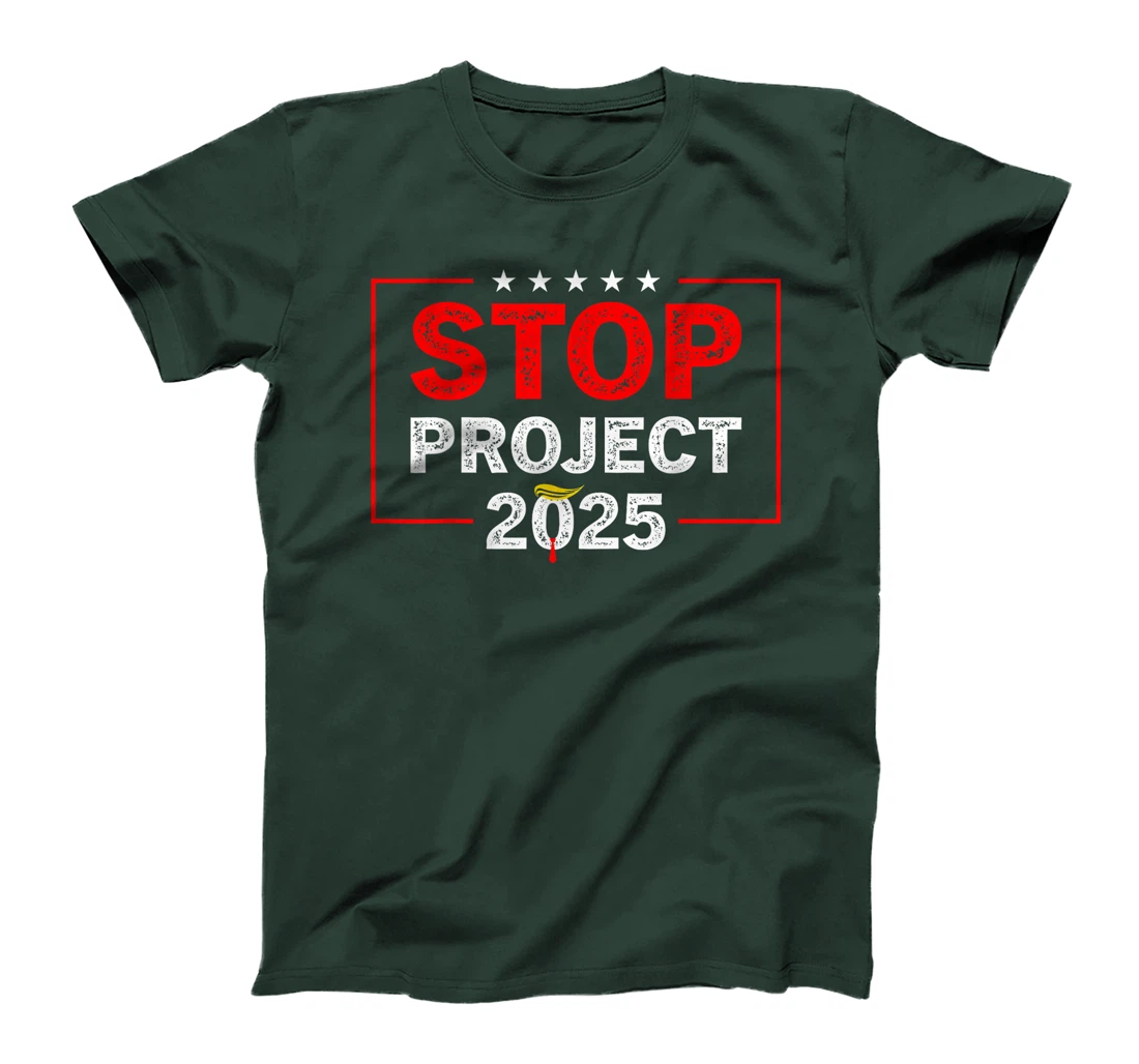 Stop Project 2025 Trump's Project Anti Trump T-Shirt