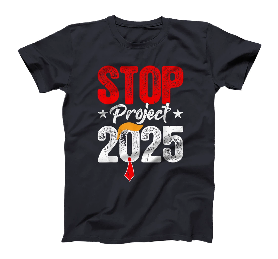 Retro Stop Project 2025 Trump's Project Anti Trump T-Shirt