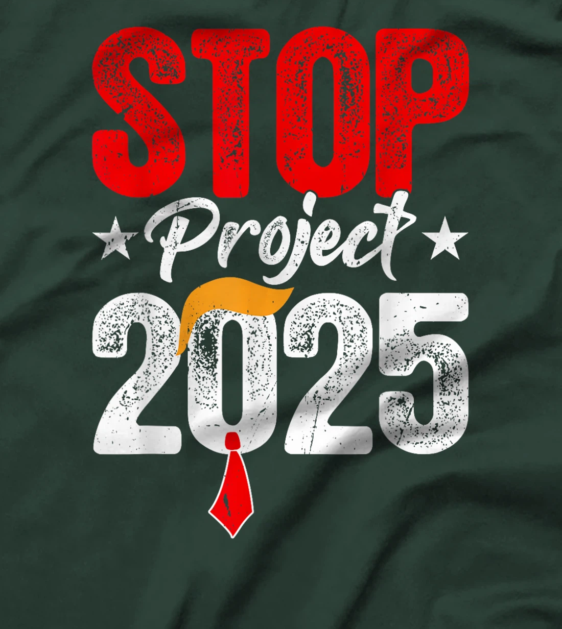 Retro Stop Project 2025 Trump's Project Anti Trump T-Shirt