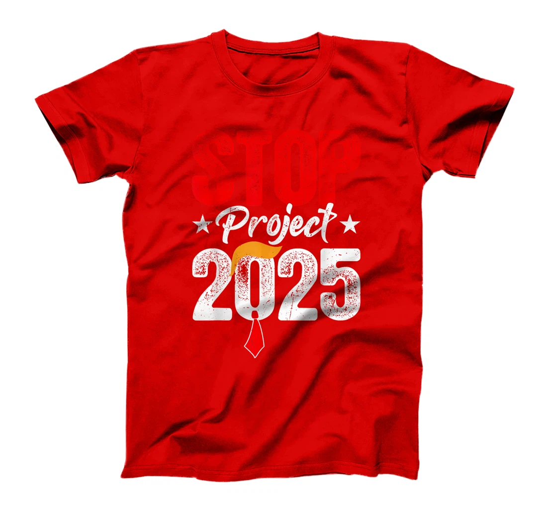Retro Stop Project 2025 Trump's Project Anti Trump T-Shirt