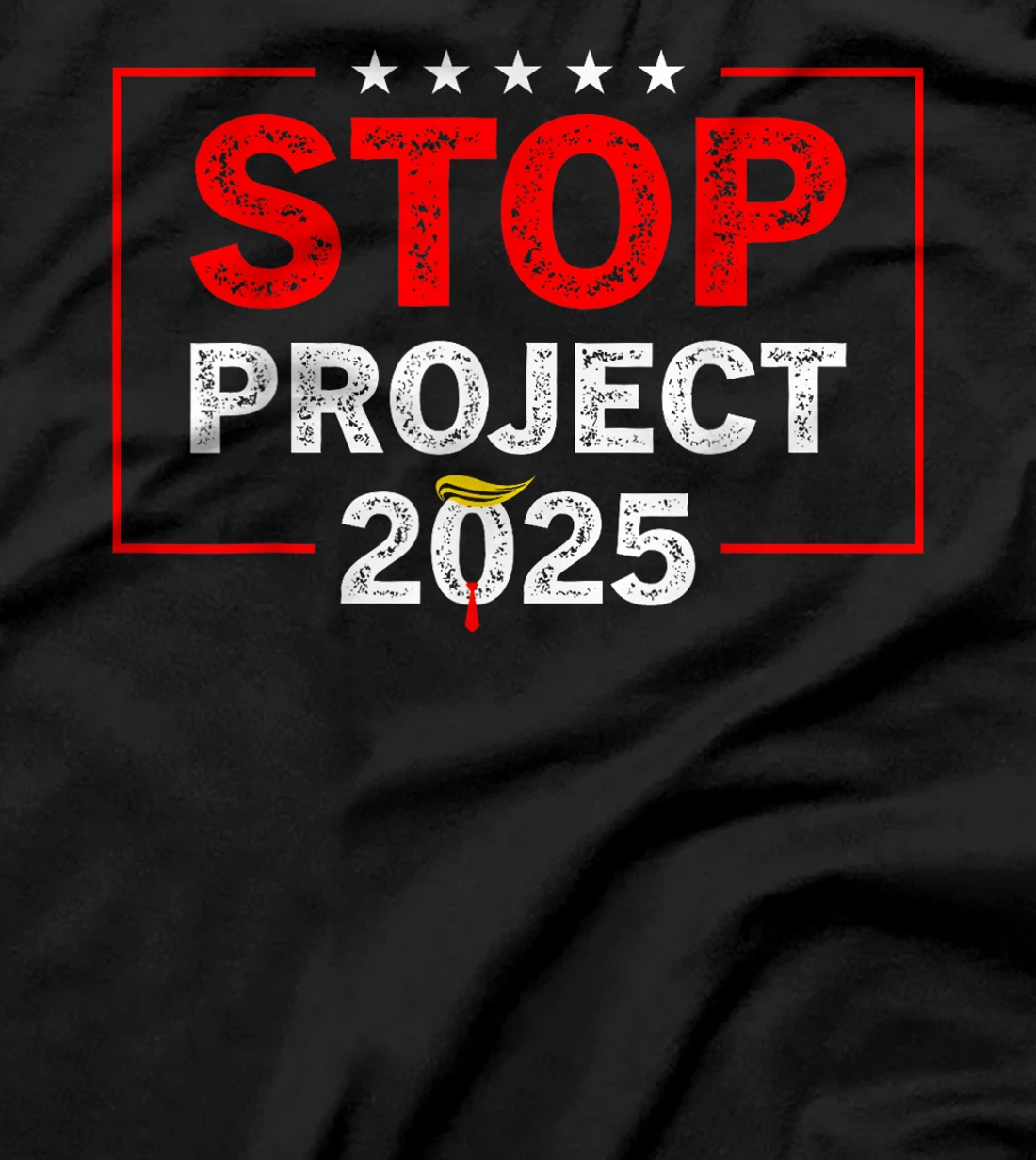 Stop Project 2025 Trump's T-Shirt