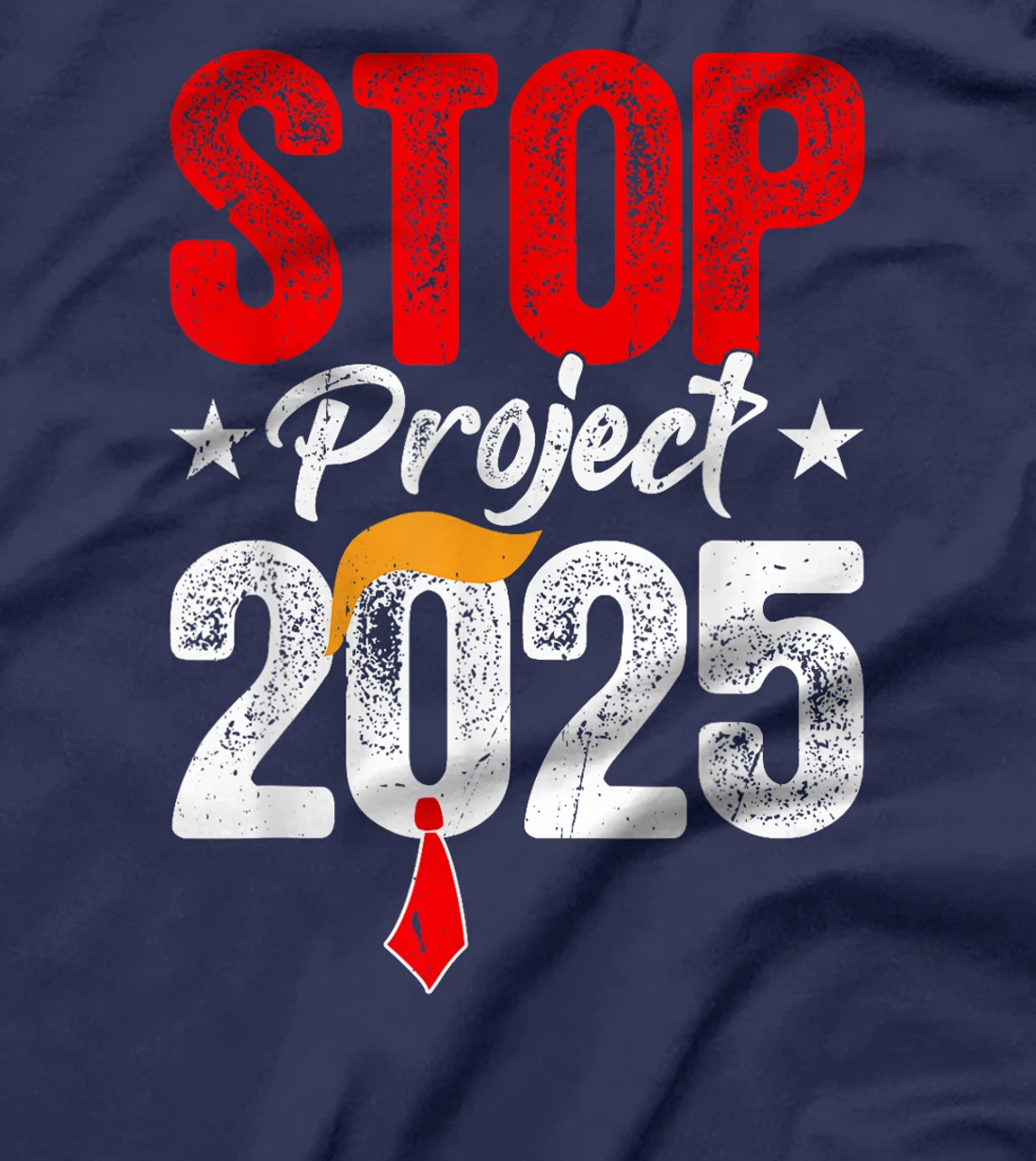 Retro Stop Project 2025 Trump's Project Anti Trump T-Shirt