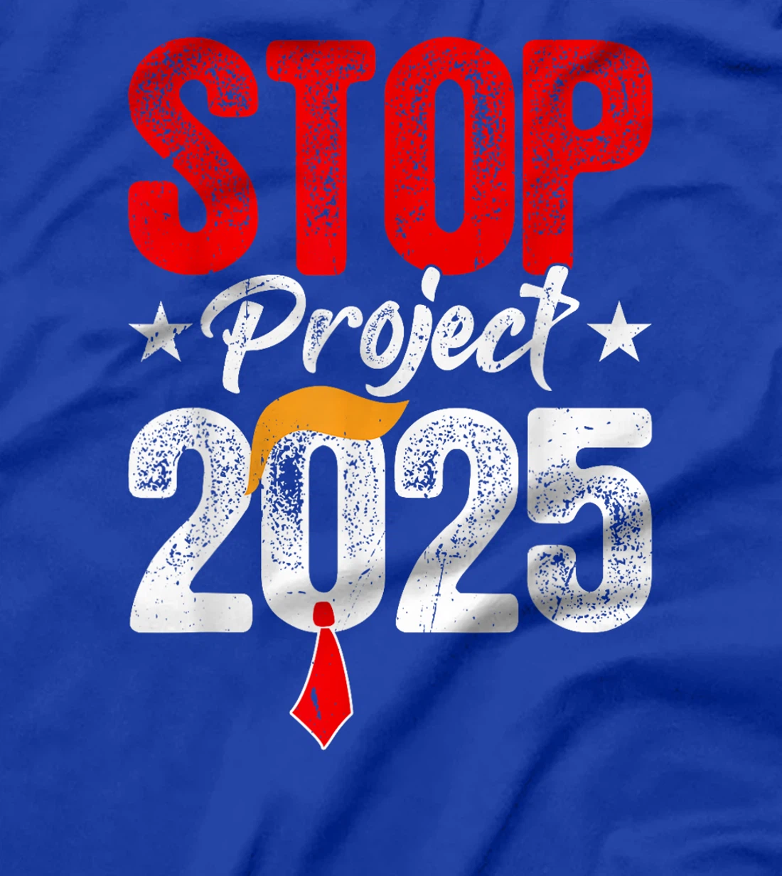 Retro Stop Project 2025 Trump's Project Anti Trump T-Shirt