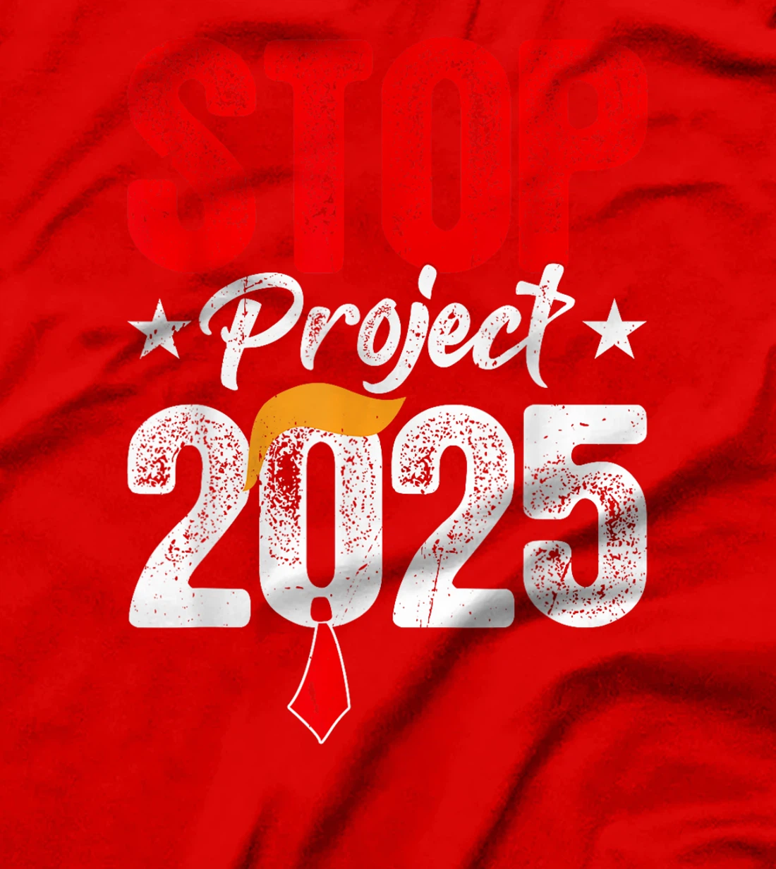Retro Stop Project 2025 Trump's Project Anti Trump T-Shirt