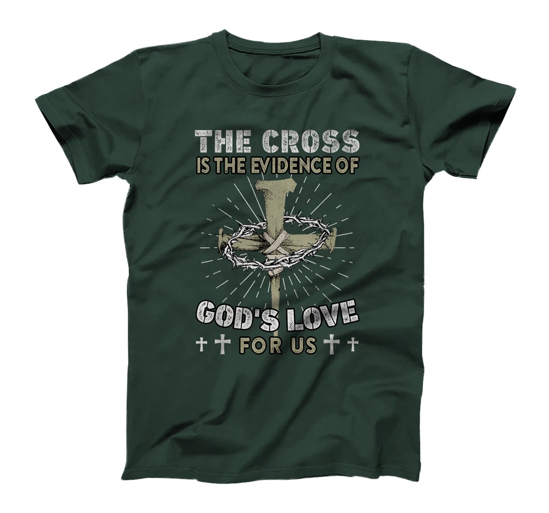 The Cross Is The Evidence Of God's Love For Us Vintage Bible T-Shirt