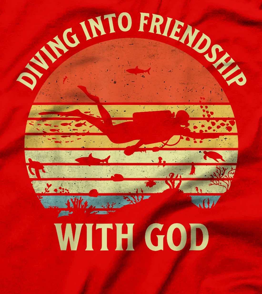 Scuba VBS Vacation Bible School Christian Diving Jesus God T-Shirt