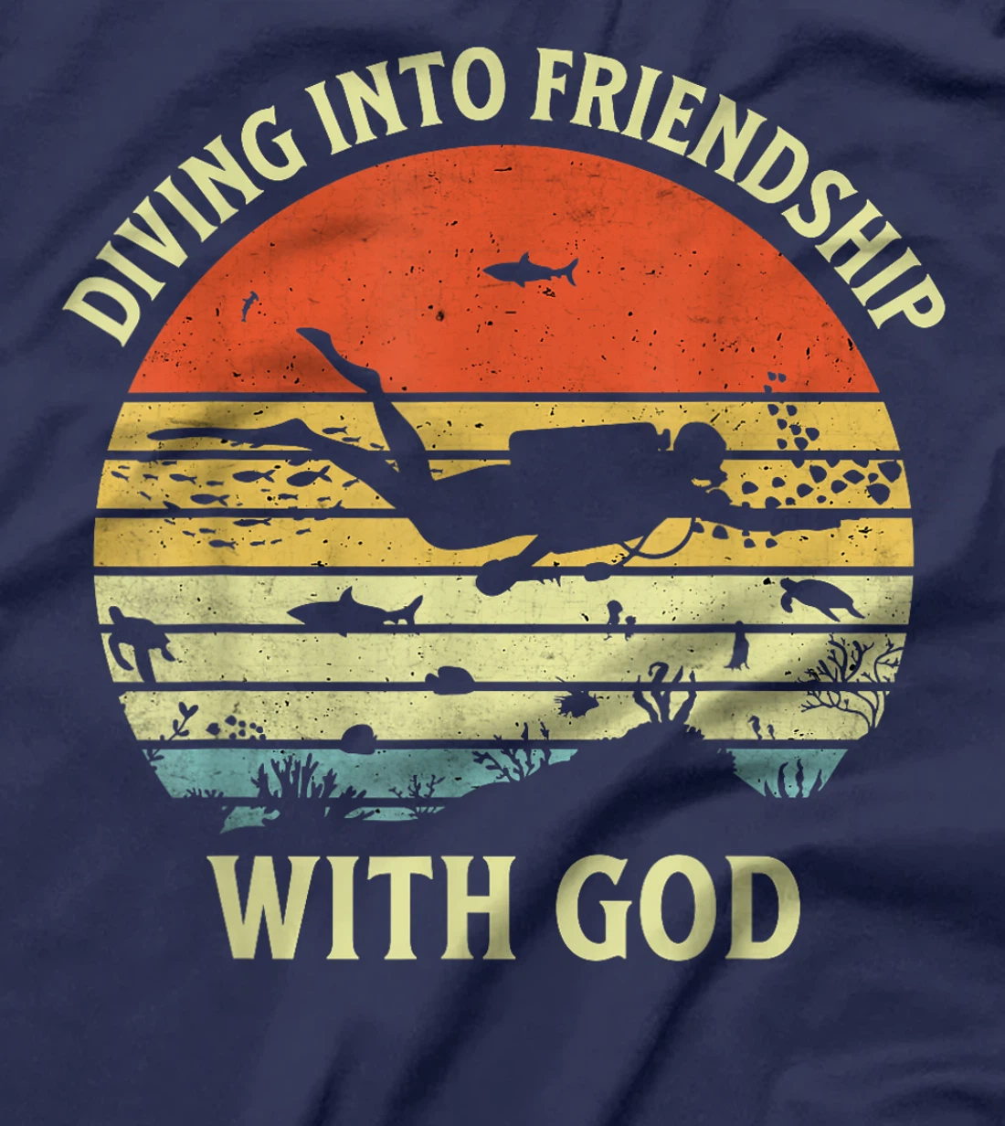 Scuba VBS Vacation Bible School Christian Diving Jesus God T-Shirt