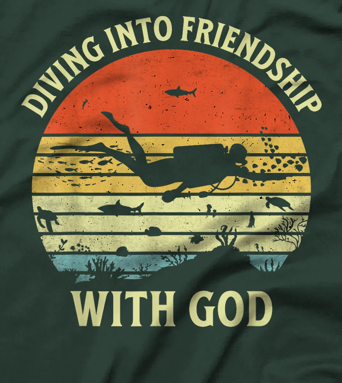 Scuba VBS Vacation Bible School Christian Diving Jesus God T-Shirt