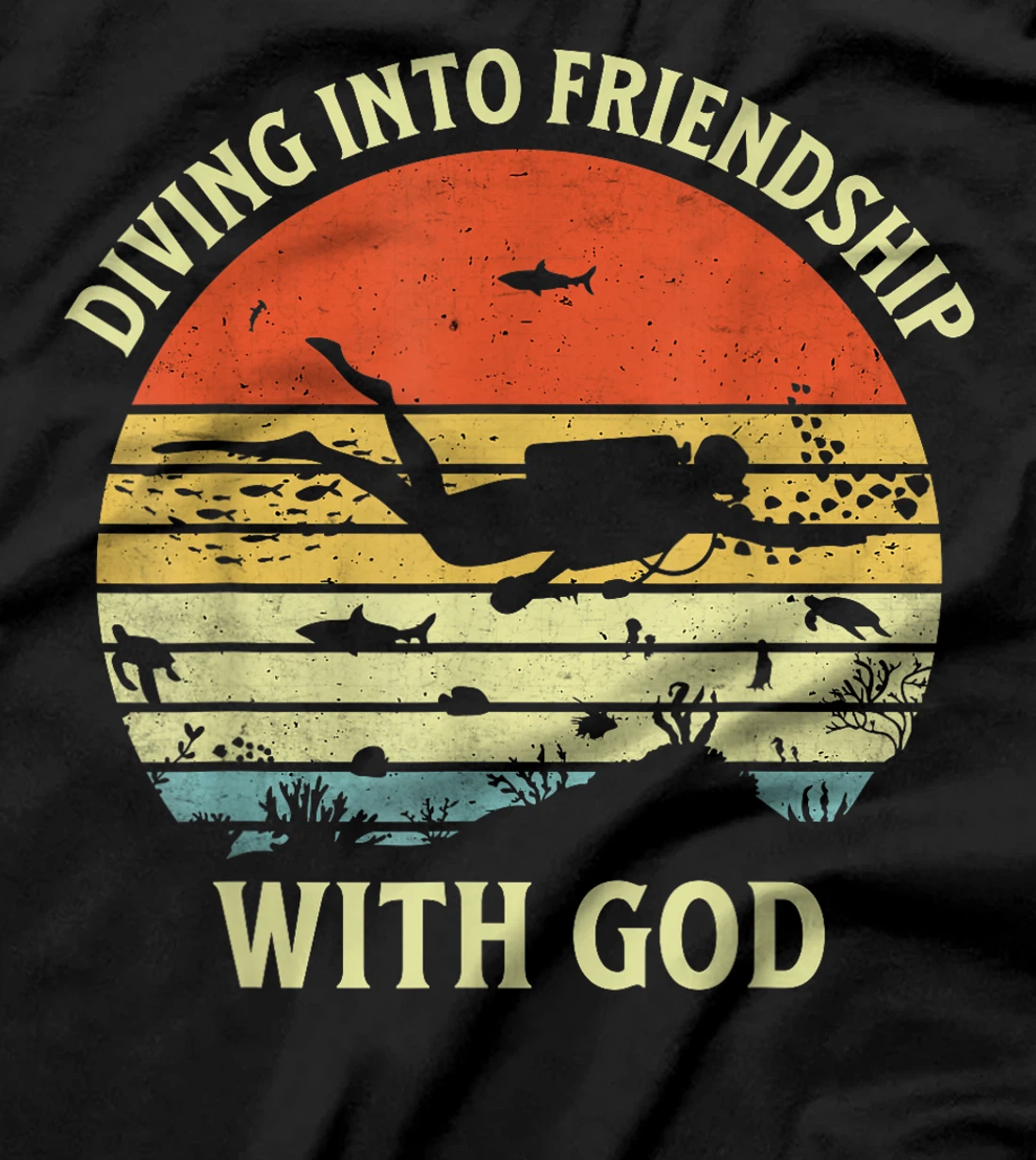 Scuba VBS Vacation Bible School Christian Diving Jesus God T-Shirt