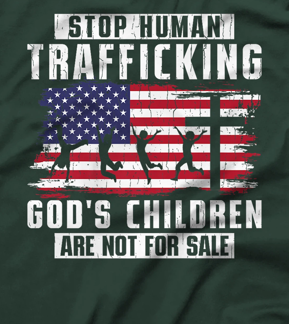 Stop Human Trafficking God's Children Are Not For Sale Premium T-Shirt