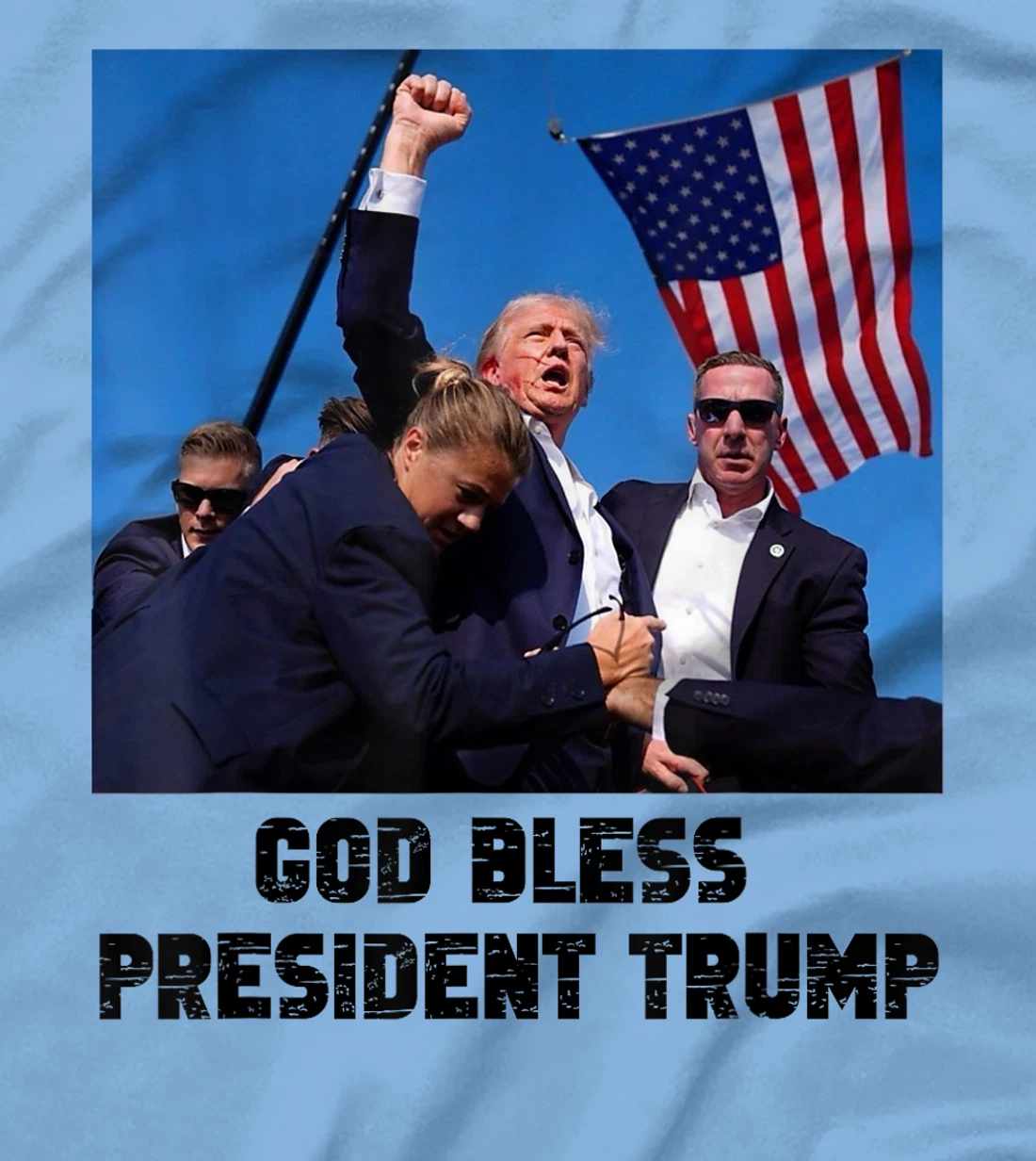 God bless President Trump, Donald Trump 2024 T-Shirt