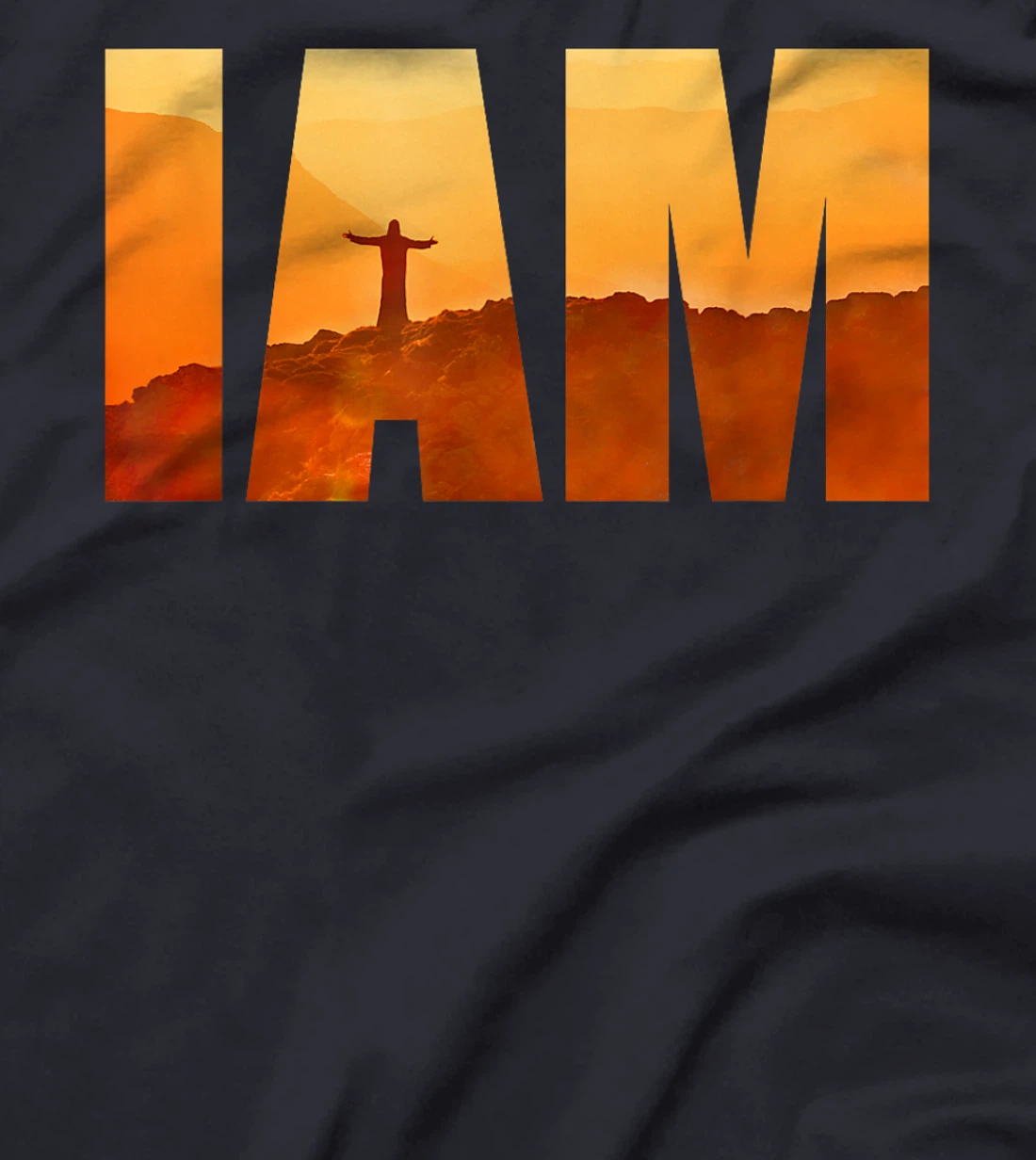 Hebrew Name of GOD IAM Yahweh Christian Faith Jesus Christ T-Shirt