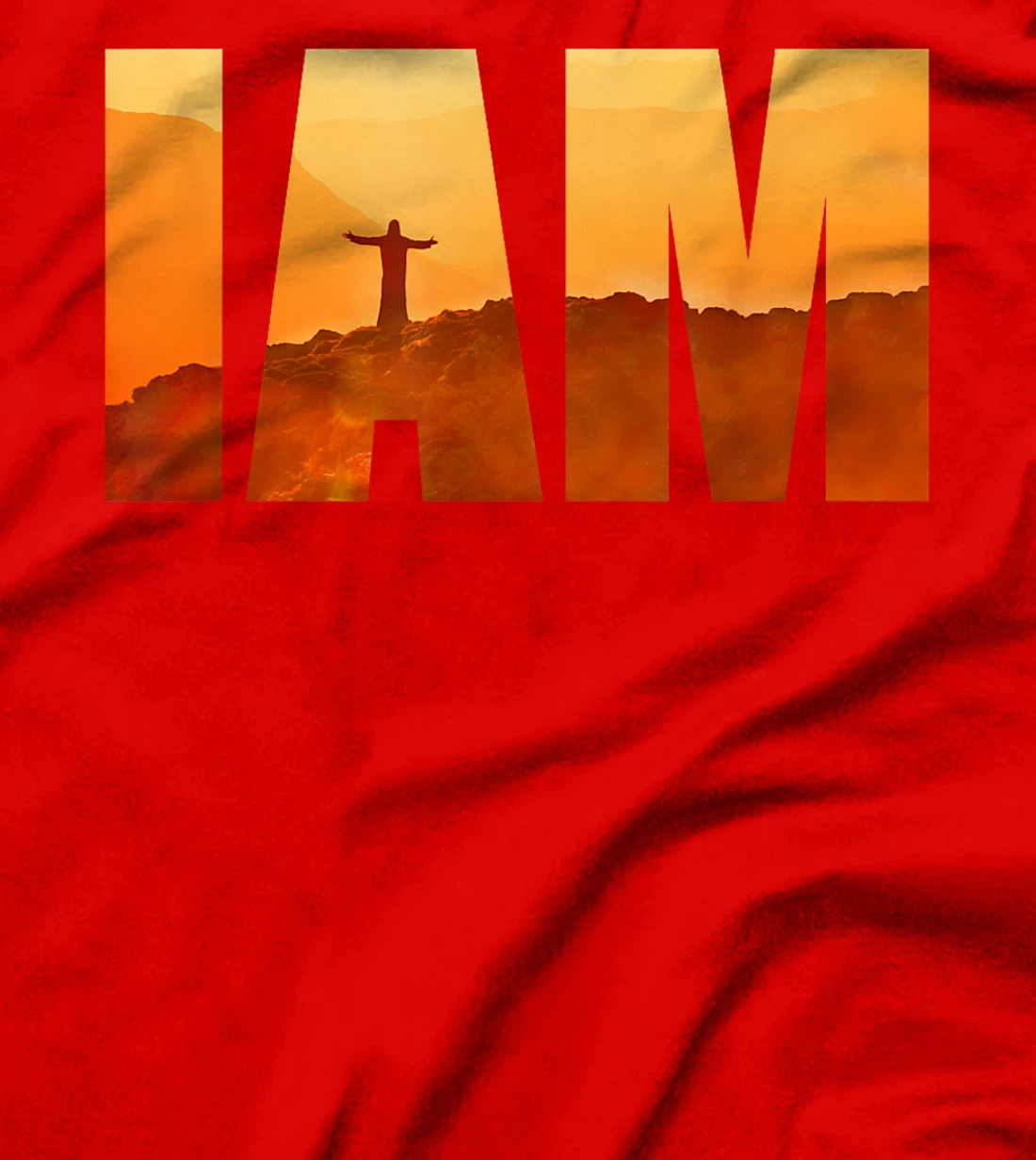 Hebrew Name of GOD IAM Yahweh Christian Faith Jesus Christ T-Shirt