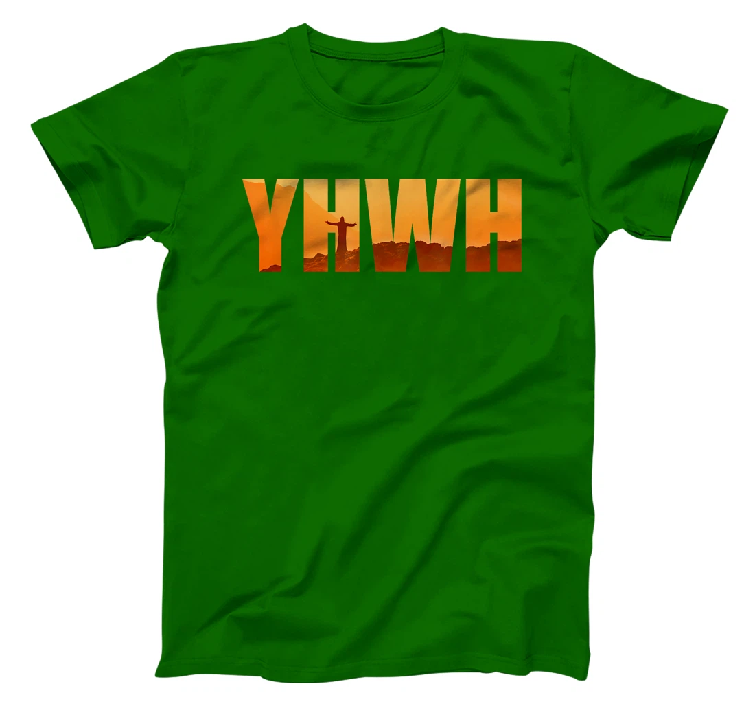 YHWH – Tetragrammaton Hebrew Name of GOD Yahweh Faith T-Shirt