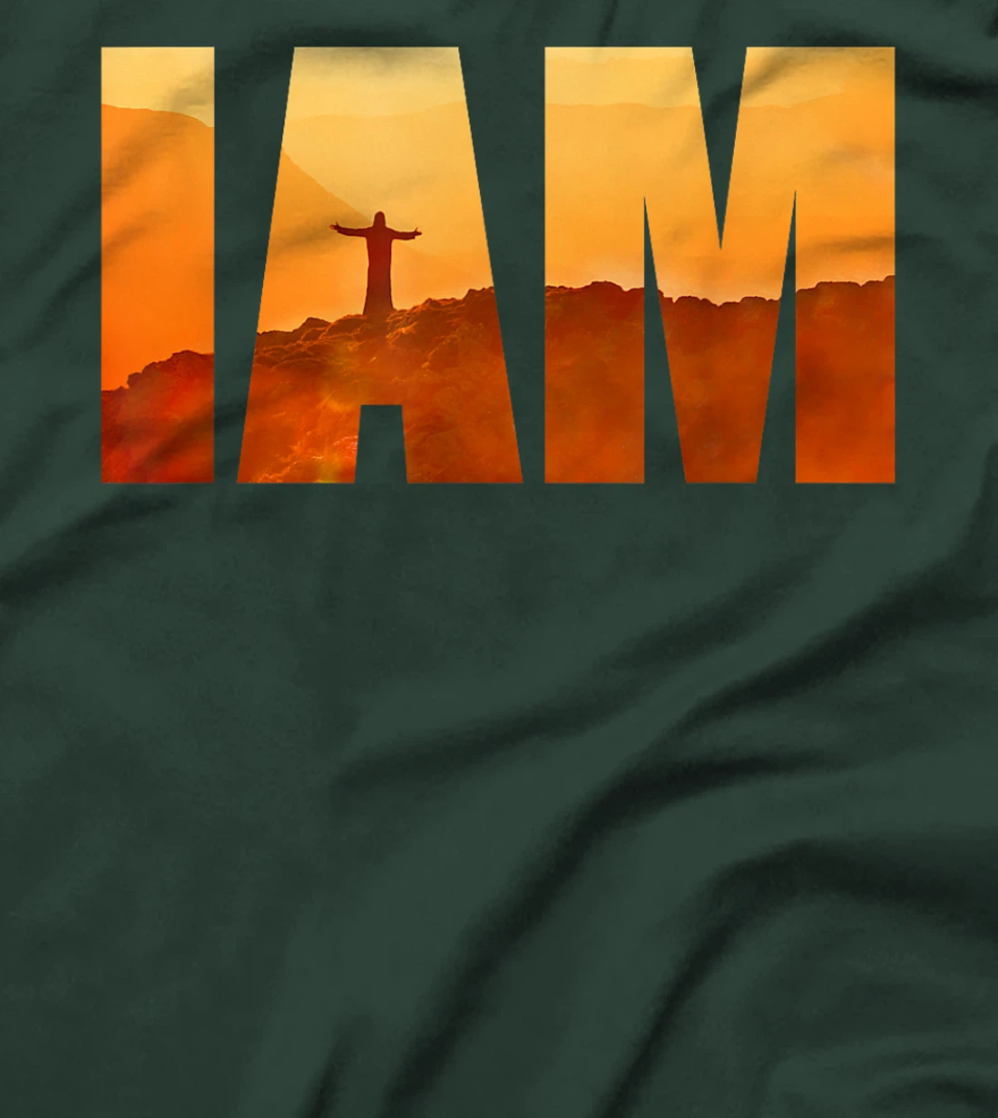 Hebrew Name of GOD IAM Yahweh Christian Faith Jesus Christ T-Shirt