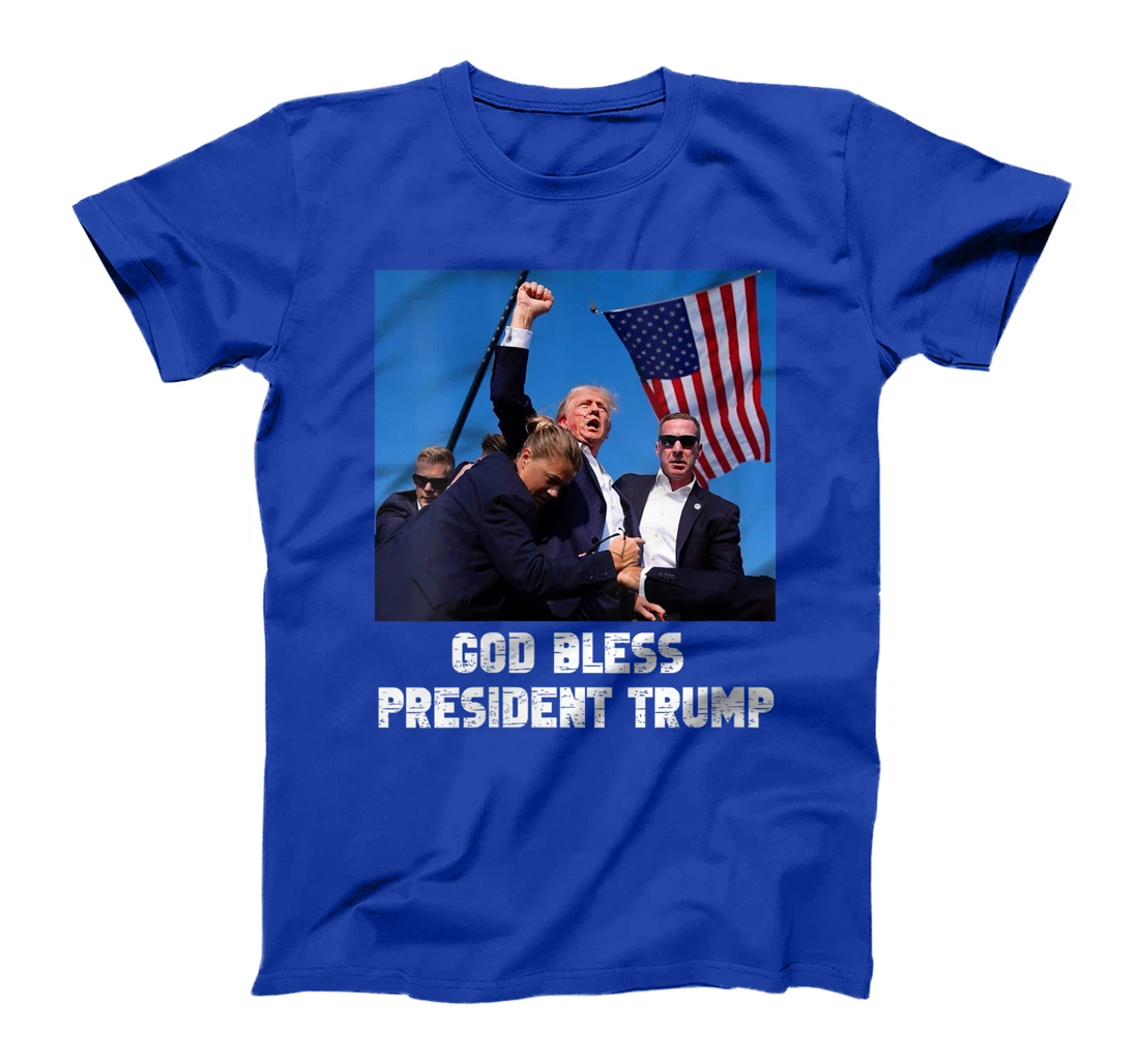 Womens God bless President Trump, Donald Trump 2024 T-Shirt