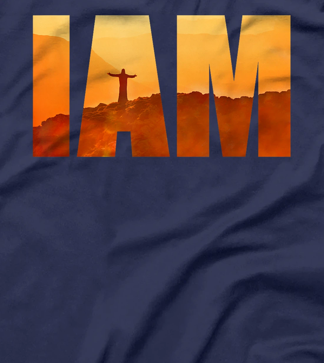 Hebrew Name of GOD IAM Yahweh Christian Faith Jesus Christ T-Shirt