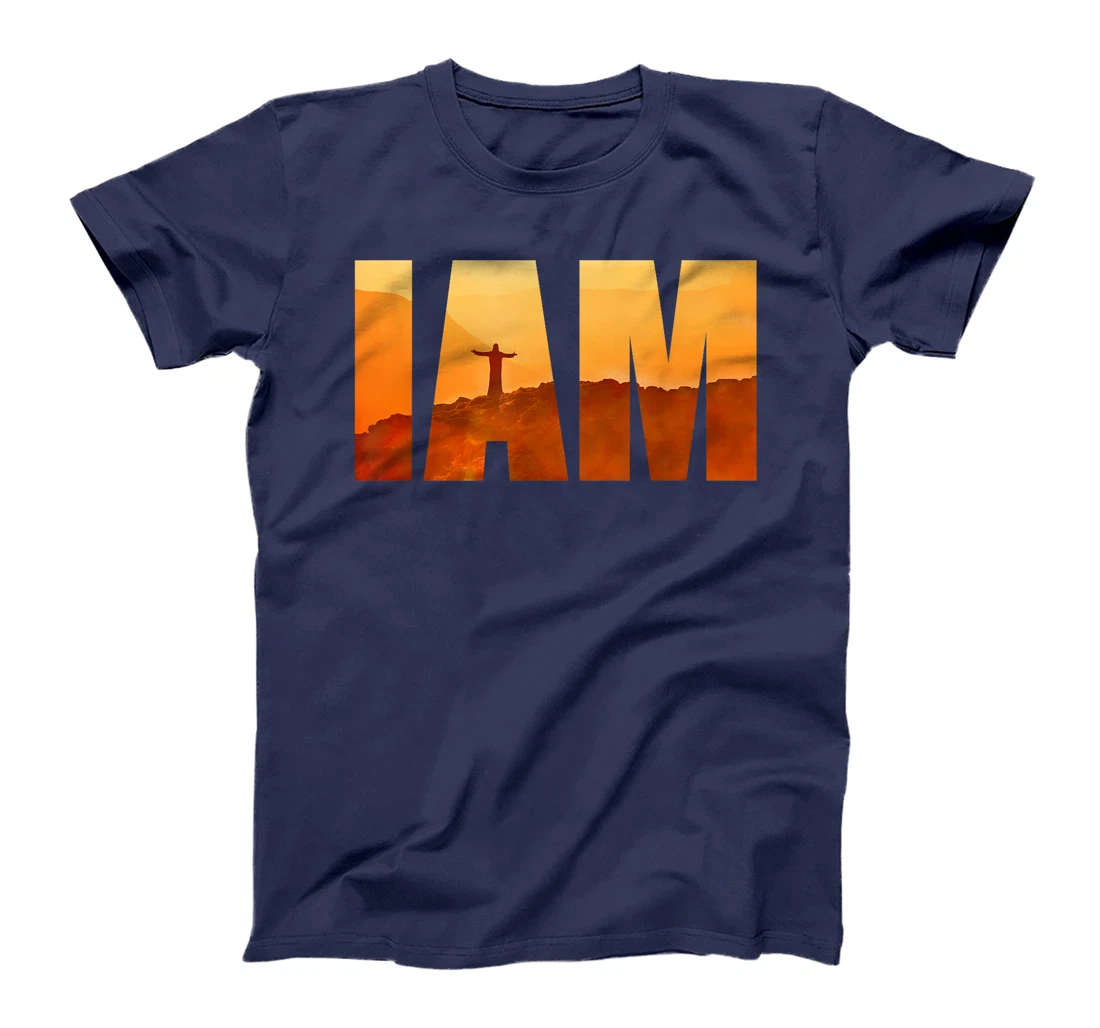 Hebrew Name of GOD IAM Yahweh Christian Faith Jesus Christ T-Shirt