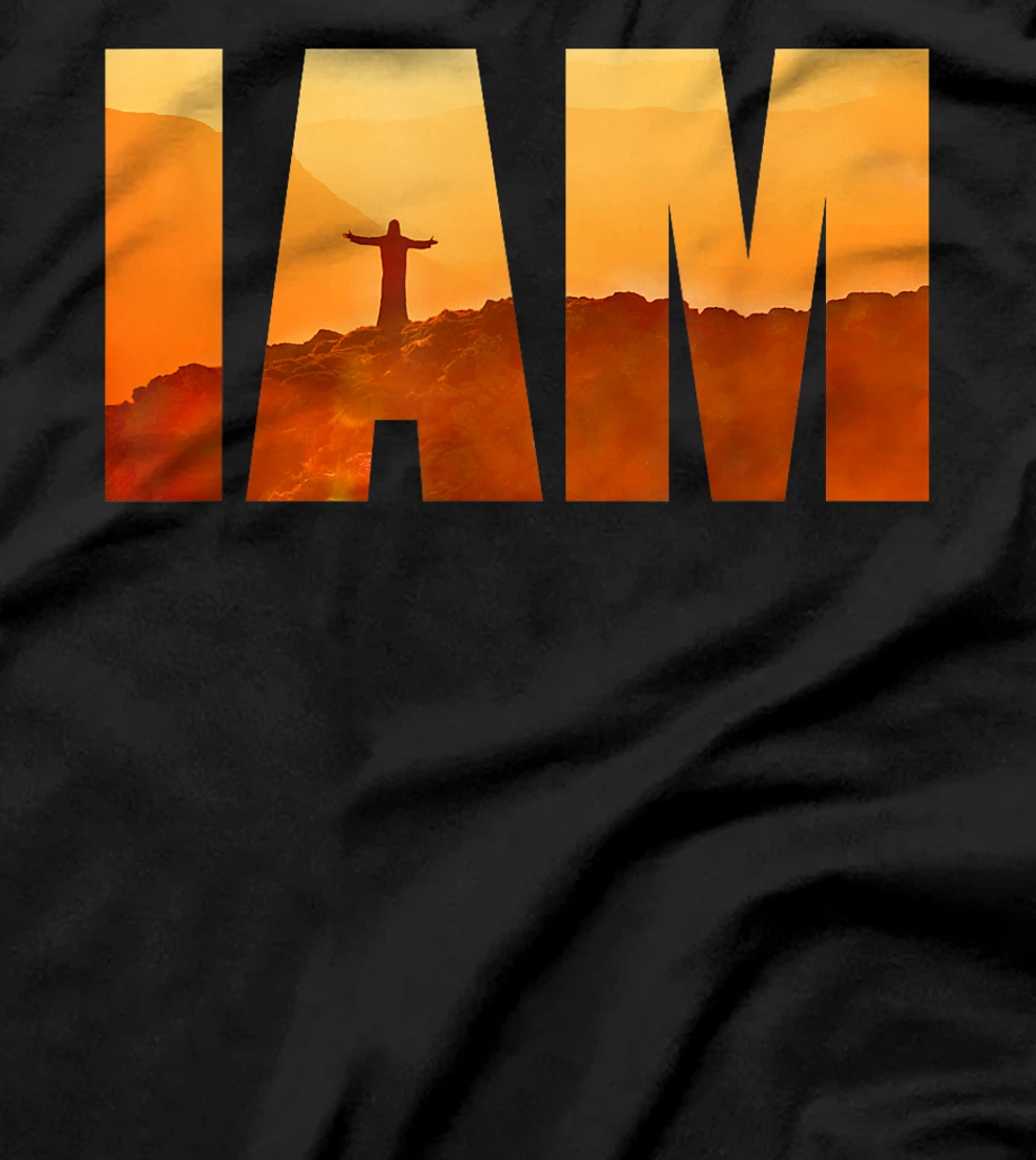 Hebrew Name of GOD IAM Yahweh Christian Faith Jesus Christ T-Shirt