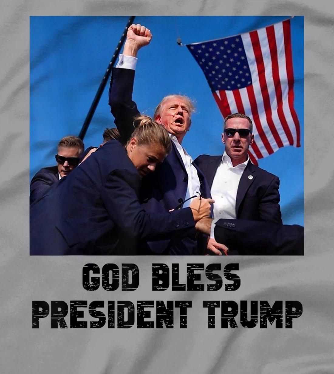 God bless President Trump, Donald Trump 2024 T-Shirt