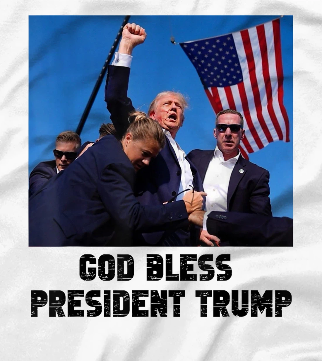 God bless President Trump, Donald Trump 2024 T-Shirt