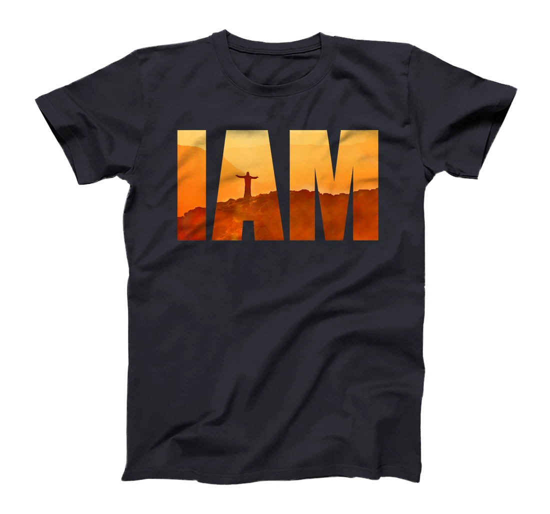 Hebrew Name of GOD IAM Yahweh Christian Faith Jesus Christ T-Shirt