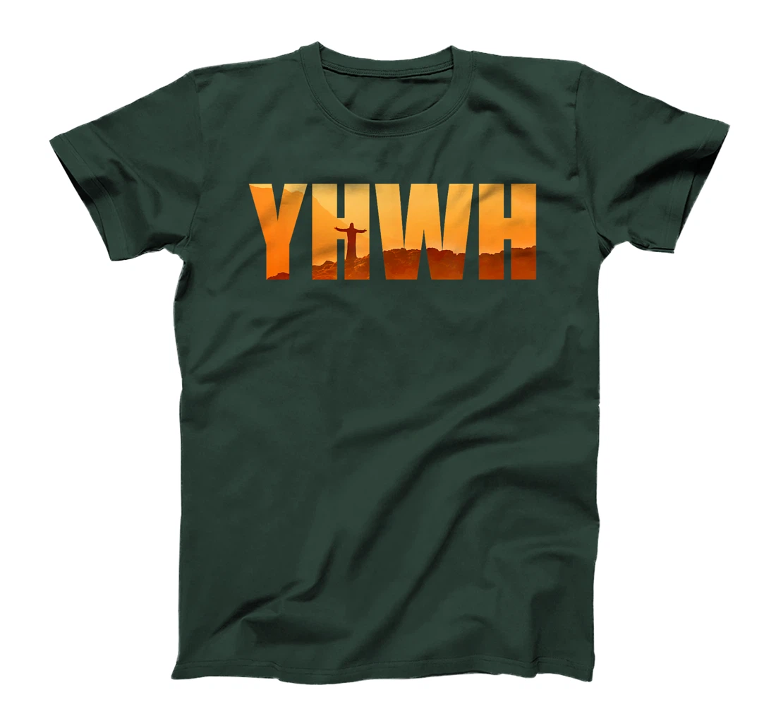 YHWH – Tetragrammaton Hebrew Name of GOD Yahweh Faith T-Shirt