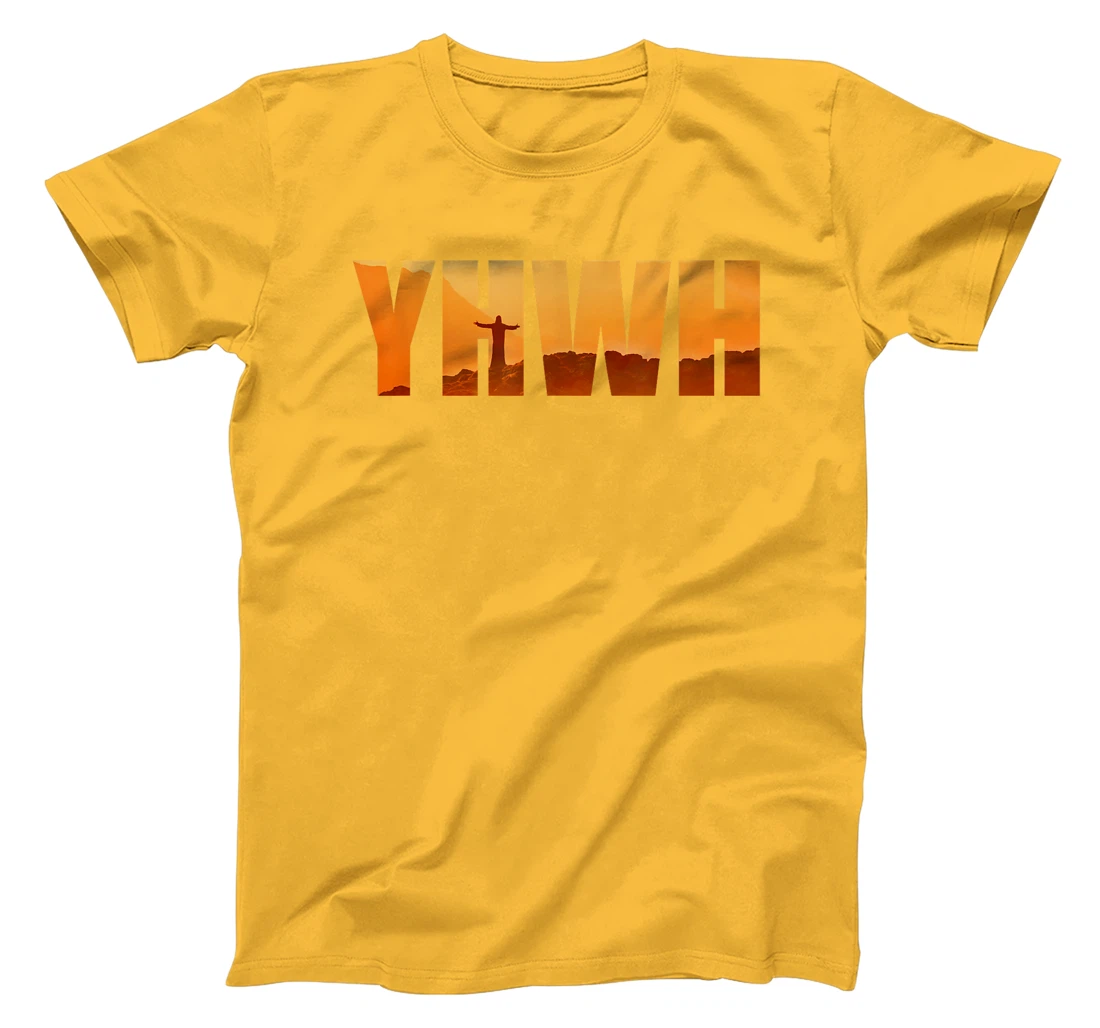 YHWH – Tetragrammaton Hebrew Name of GOD Yahweh Faith T-Shirt