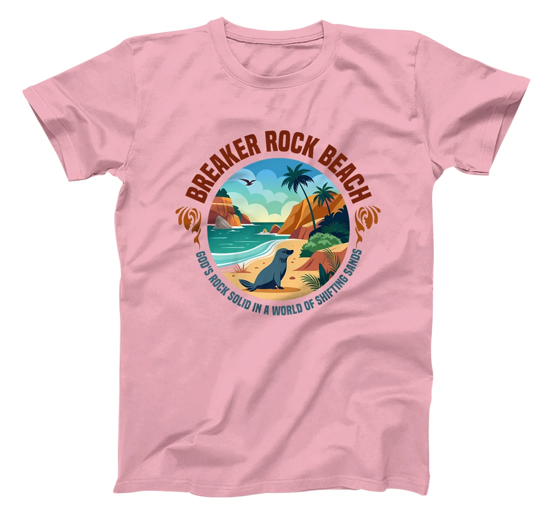 Gods Rock Solid Truth In A World Breaker Rock Beach VBS 2024 Premium T-Shirt