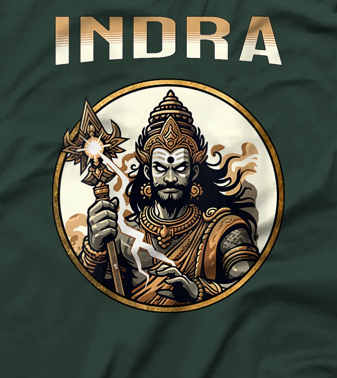 Womens Indra Hindu God and King of the Devas Hinduism T-Shirt