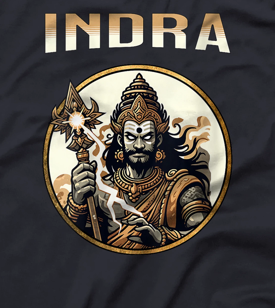 Womens Indra Hindu God and King of the Devas Hinduism T-Shirt