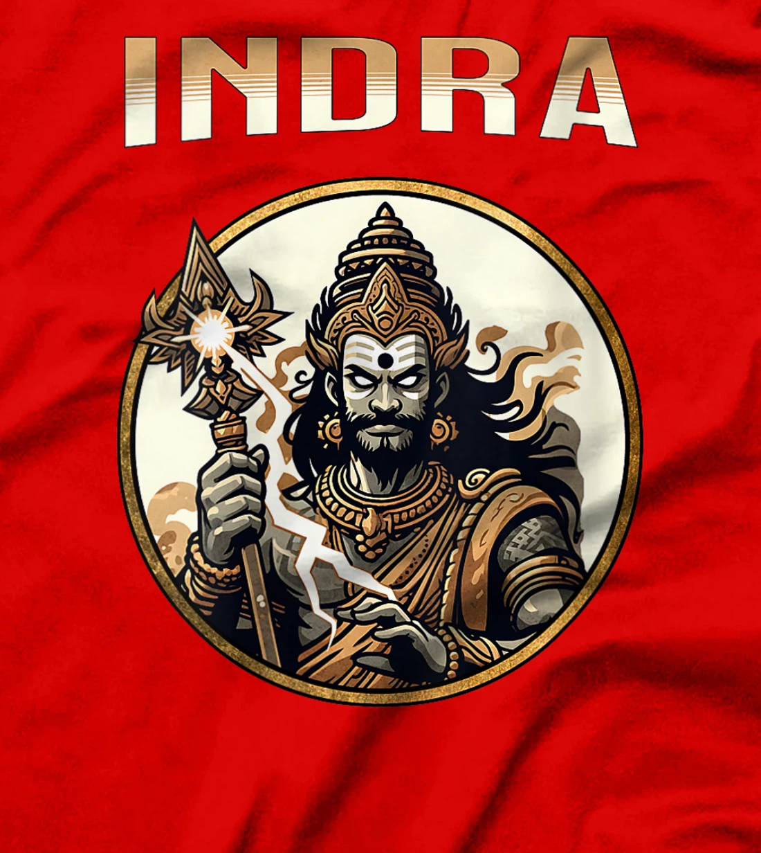 Womens Indra Hindu God and King of the Devas Hinduism T-Shirt