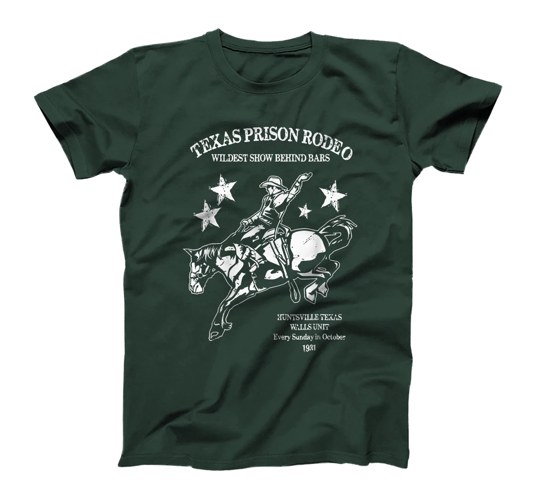 Texas Prison Rodeo Cowboy Western T-Shirt